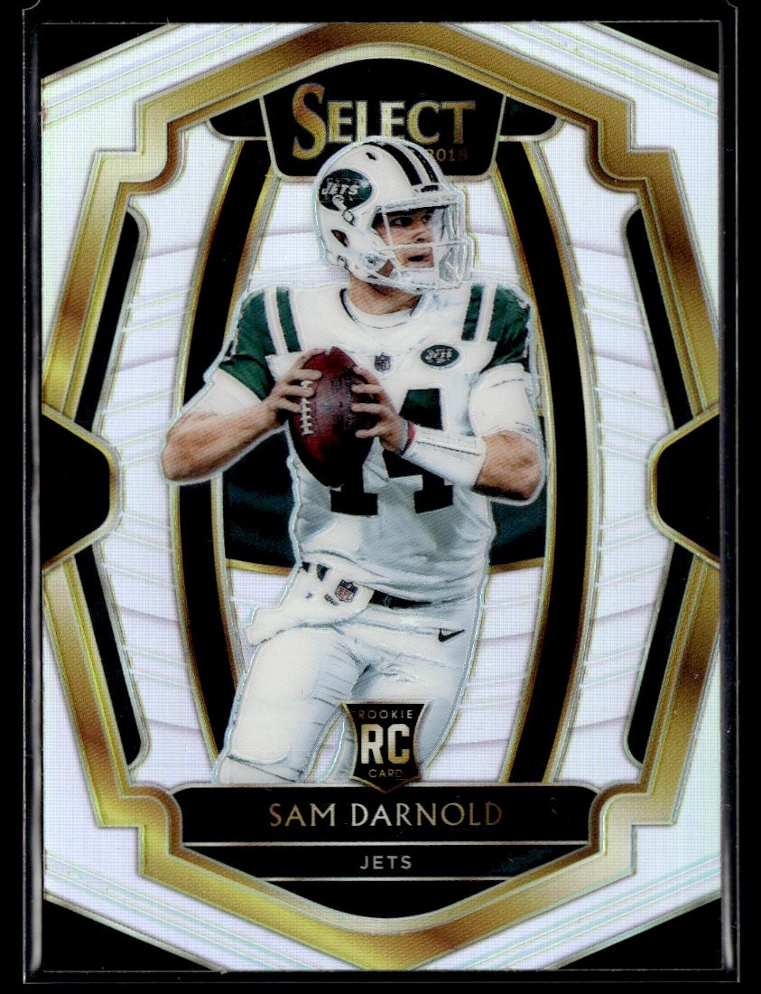 2018 Panini Select Silver Sam Darnold RC New York Jets #107