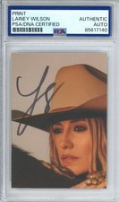 Lainey Wilson Whirlwind Album SIGNED Cover Photo Art Card Autograph PSA DNA COA