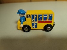 Brio Wooden Railway School Bus  Driver Figure 33631 VG to Excellent Condition