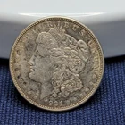 1921 D MORGAN ONE DOLLAR U.S. SILVER COIN 90% SILVER Denver #711 Nice Toning