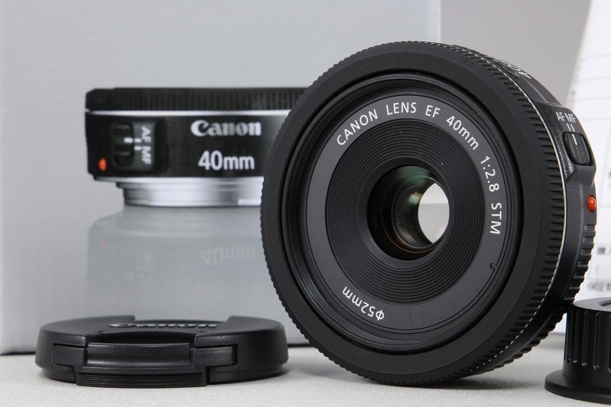 MINT] Canon EF 40mm F2.8 STM AF Lens black color EF Mount From