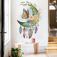 3D PVC Butterfly for dreamcatcher Wall Sticker with Layered Visual Texture