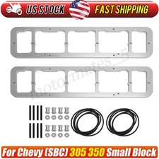 For Chevy 305 350 Sbc Aluaminum Center Bolt To Perimeter Valve Cover Adapter Kit For Chevy 305 350 Sbc Aluaminum Center Bolt To Perimeter Valve Cover Adapter Kit