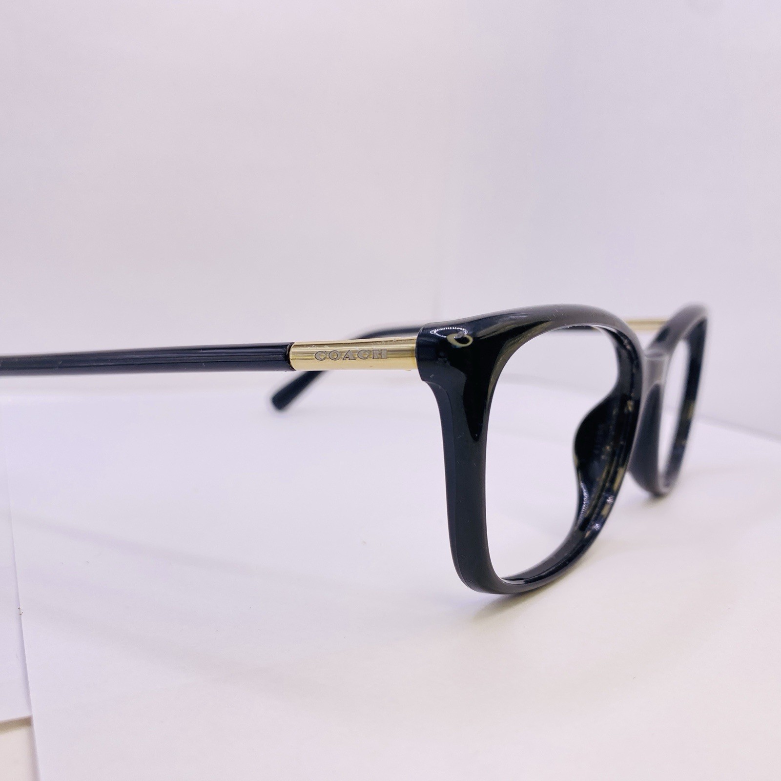 Coach Eyeglasses Sunglasses Authentic HC 6129U 5002 Black 54 [] 17 145 MM Gold thumbnail 7