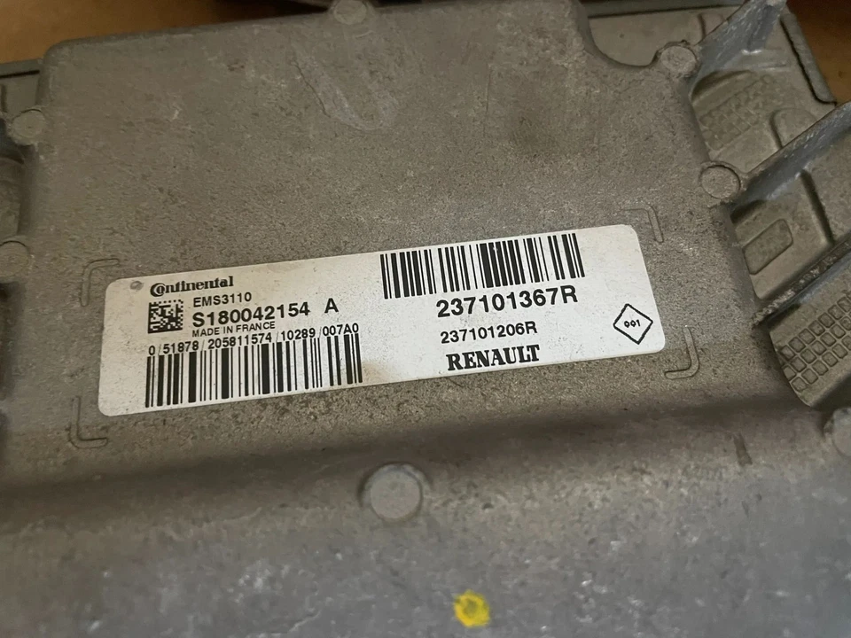 Original Renault Clio III Steuergerät Set 237101367R - Bild 2 von 4