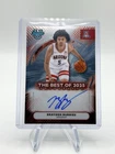 2025-26 BOWMAN BEST U BRAYDEN BURRIES ROOKIE ON-CARD AUTO #BA-BB Arizona Wildcat