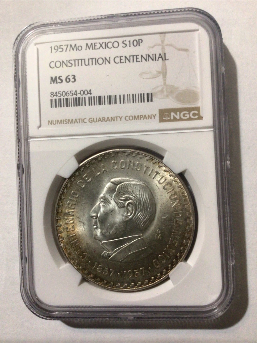 Uncirculated 10 Pesos 1957 Mexican Coins (1905-Now) for sale | eBay