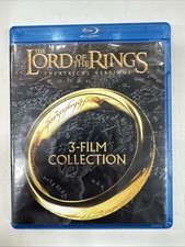 The Lord of the Rings: The Motion Picture Trilogy Blu-ray Disc, 2014, 3-Disc...