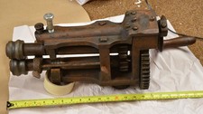 Antique pre 1880 Very Large Stow Beading Machine Tin Smith Sheet Metal (Pexto)
