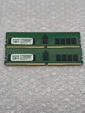 Lot of 2 A2ZEON 32GB DDR4-3200 2Rx8 RDIMM ECC Server Memory RD4R32G8AM3200