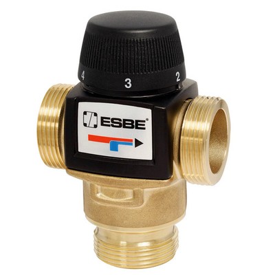 ESBE VTA572 | Temp. 30 - 70 °C | 4,8 Kvs | Mischautomat Außengewinde G 1¼''