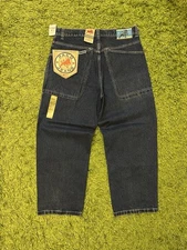 RARE NWT Vintage PACO Jeans Baggy Loose Fit Jeans 36x30 Skater Y2K 90s JNCO