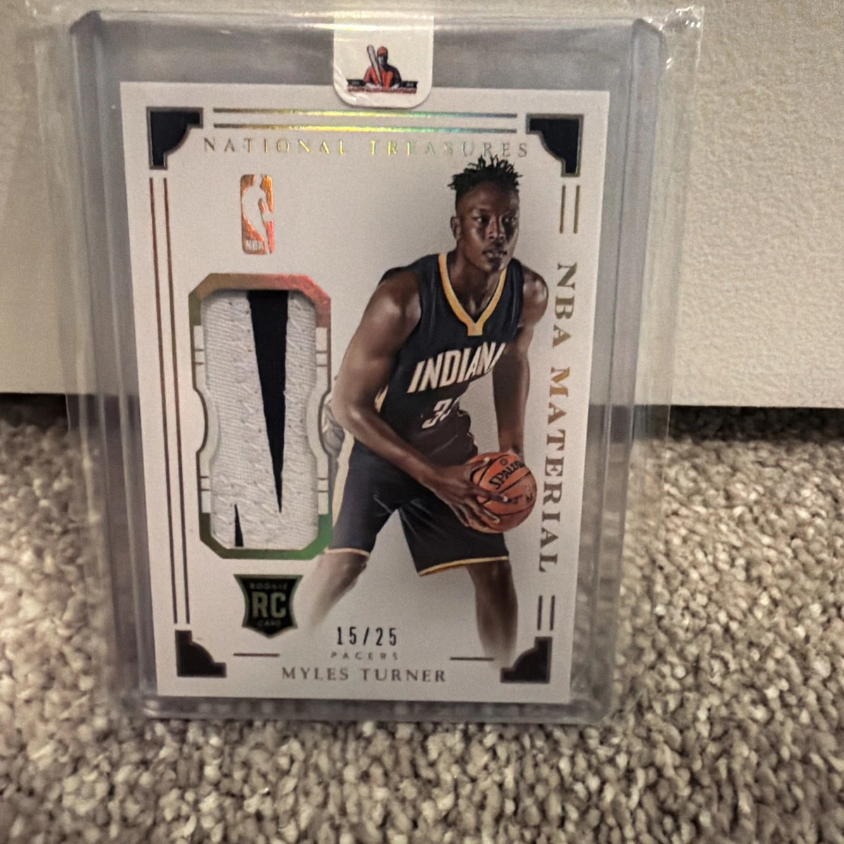 Basketball Indiana Pacers 2015-16 Season Serial Numbered Sports