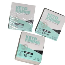 KETO KREME - Latte Nut - Ketone Supplement Coffee Creamer - 1 Box (20 Packets)