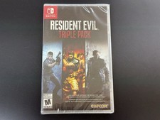 Resident Evil Triple Pack For Nintendo Switch Factory Sealed