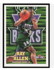 1997-98 Ray Allen NBA Hoops #87 (COOL PHOTO) 😃🏀