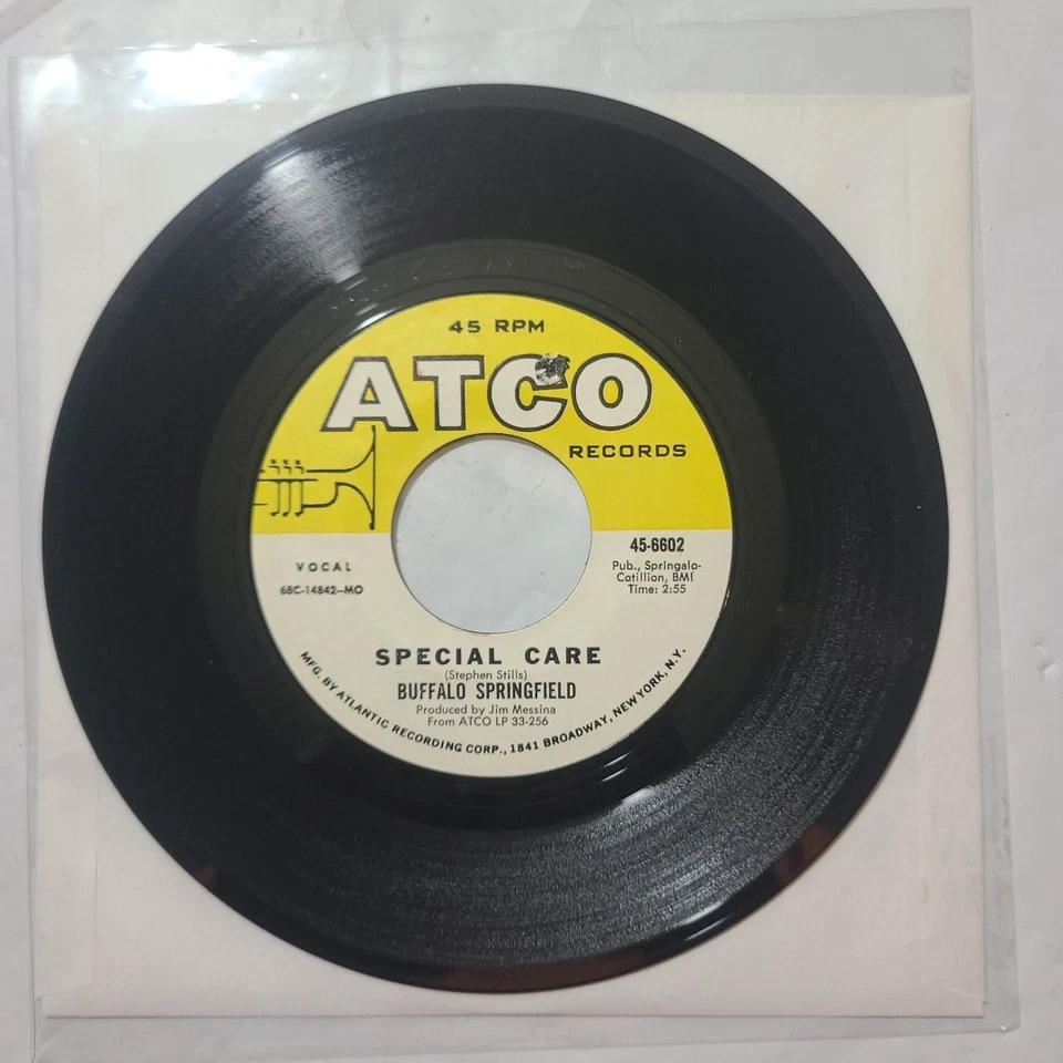 Buffalo Springfield ~ Kind Woman/ Special Care ~ Atco 45 RPM Record - Image 3 of 4