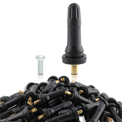 #ad New 50pcs 508 Rubber Wheel Rim TPMS Tire Pressure Sensor Valve Stem For GM Chevy $37.99