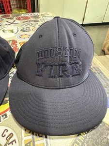 Houston Fire Department Hat Navy Blue Small To Medium Richardson