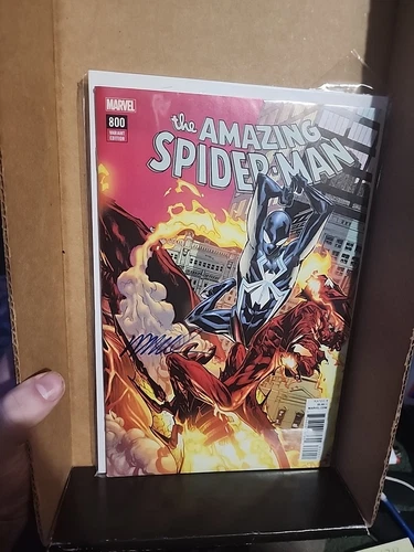 Amazing Spider-Man #800 Variant Edition-Humberto Ramos Signed 