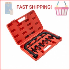 Punmew Valve Spring Compressor 10pcs Valve Spring Removal Tool for Motorcycle, A
