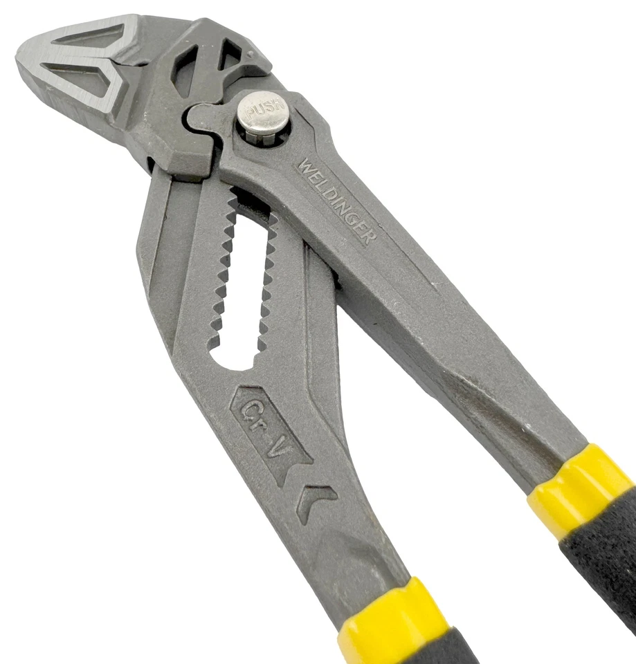 Zangenschlüssel 180mm 7" Zange + Schraubenschlüssel in einem CV-Stahl WELDINGER - Bild 3 von 4