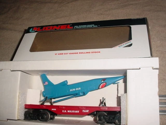Lionel O-Gauge Turbo Missile Set (3309 3349) – Set Of 4 Brand New Plastic Missile Accessories 12 thumbnail image