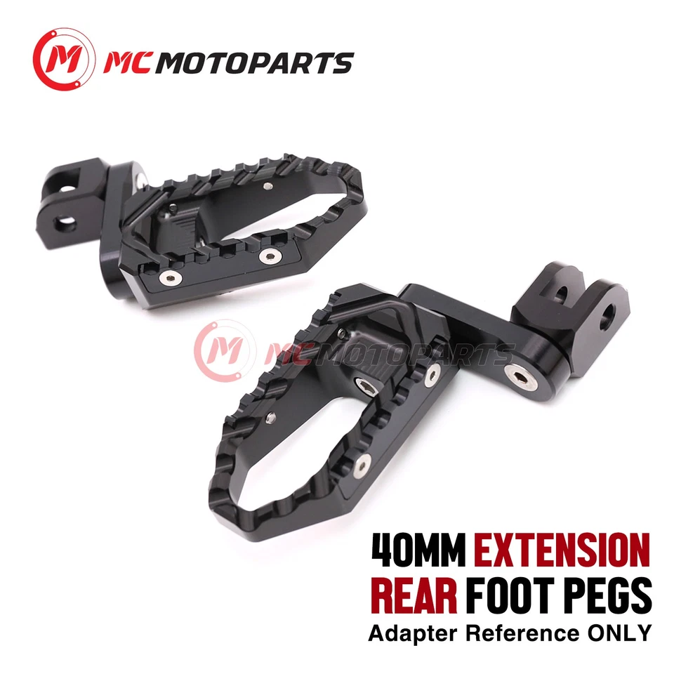 Clavijas anchas traseras ajustables de 1,5 pulgadas para Ducati 848 Streetfighter Foto 2 de 4