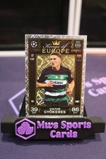 Viktor Gyokeres Kings of Europe 2024/2025 Topps Match Attax