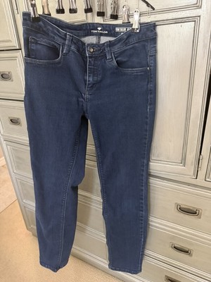 TOM TAILOR Alexa Slim Fit Blue Denim Jeans Women Size 30