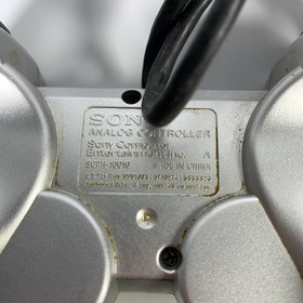 Genuine Sony Playstation 2 PS2 Dualshock 2 SILVER Controller SCPH-10010