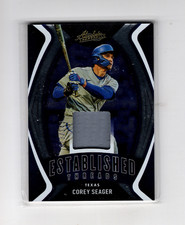2022 Panini Absolute Established Threads Spectrum Corey Seager #ET-CS Rangers SP