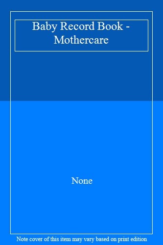 mothercare baby book
