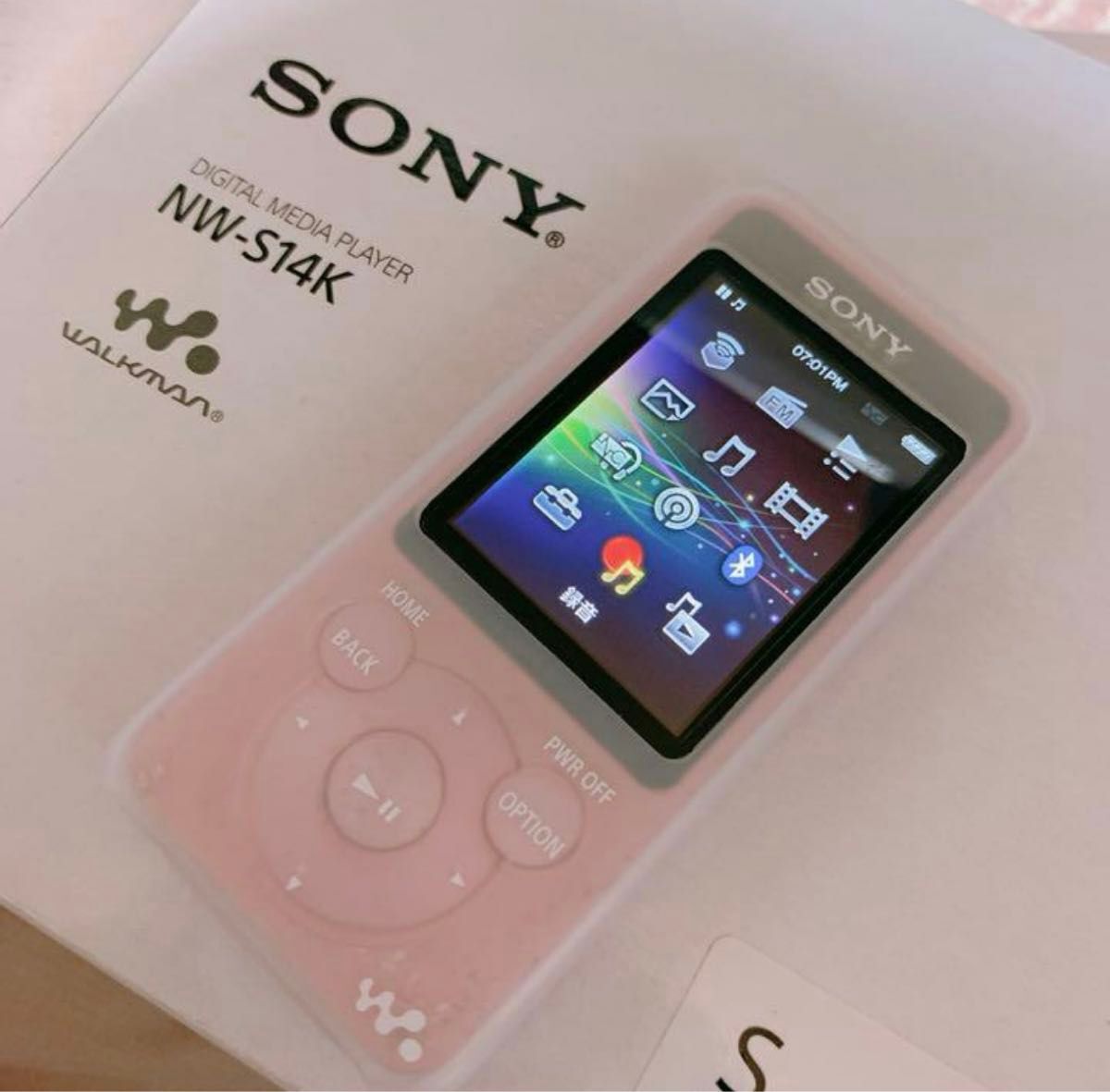 SONYデジタルメディアプレイヤーNW－S14K ピンク （SONY