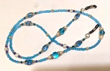 Handmade - Blue Shade EYEGLASSES HOLDER 31" - NWOT