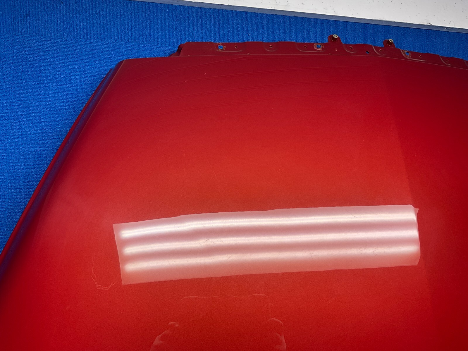 2003 - 2010 BENTLEY CONTINENTAL GT GTC FRONT HOOD BONNET COVER PANEL RED OEM