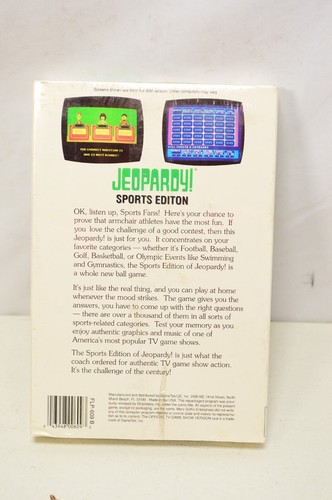 NEW Jeopardy Sports Edition 3.5" IBM PC Game by Gametek - Picture 4 of 6