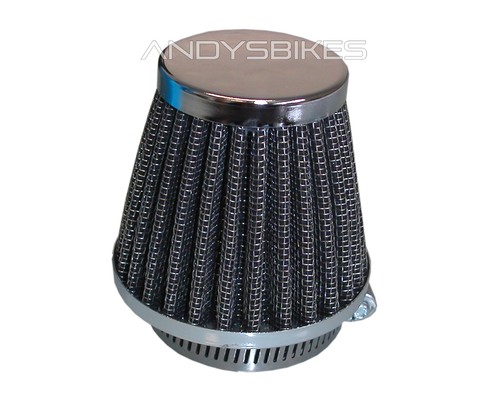 Universal 42mm - 43mm Conical Power Performance Racing Slip On Race Luftfilter - Bild 1 von 2
