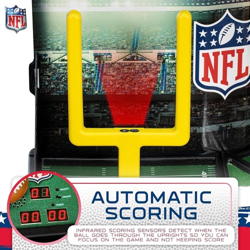 Compact Indoor Football Tabletop Game with Spring-Loaded Launchers - 2 Players - Picture 5 of 11