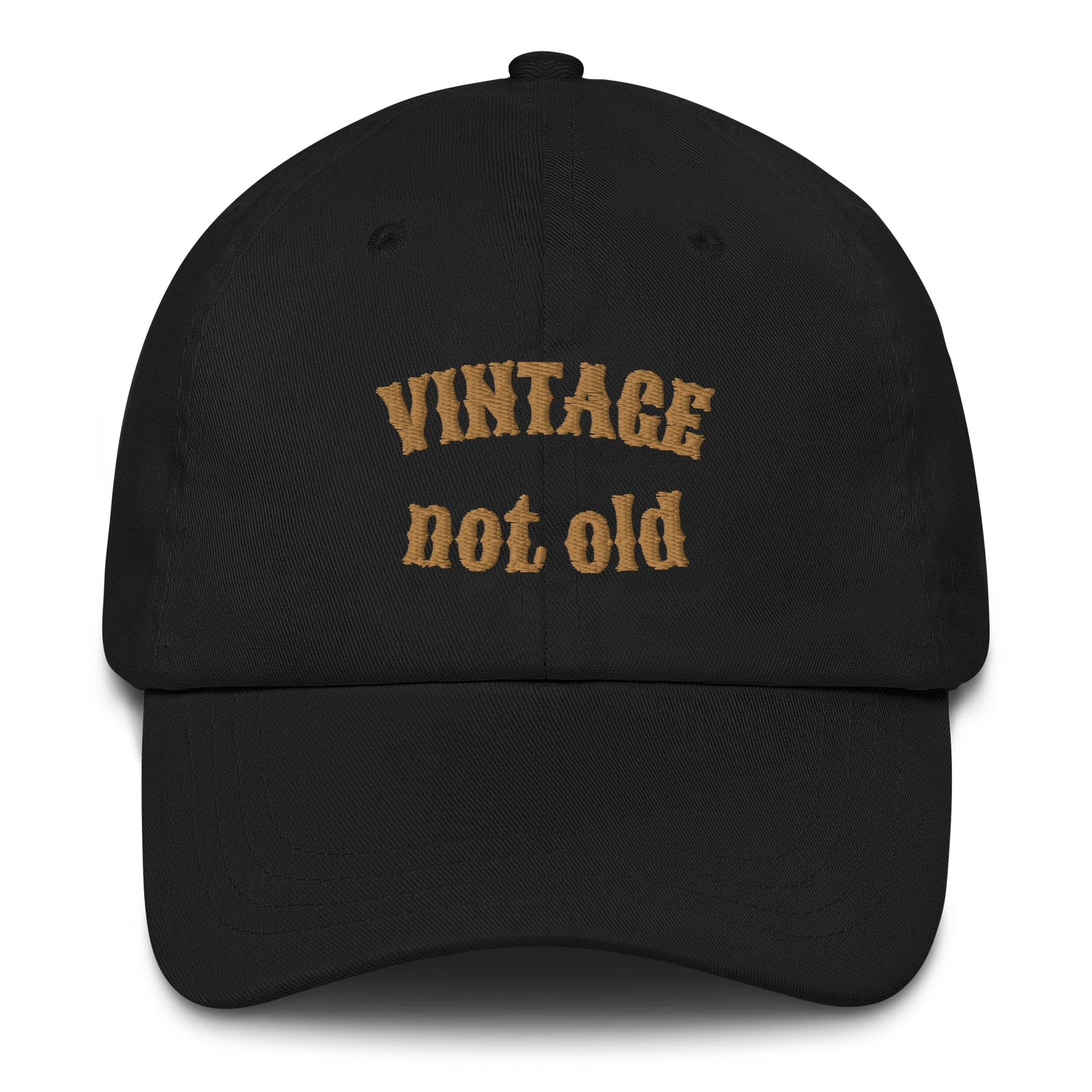 DONWILLISJRART Vintage not Old Embroidered Dad hat