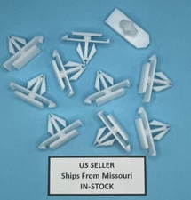 (Pack of 10) Rocker Panel Molding Retainer Clips for Chevy Malibu 11562563