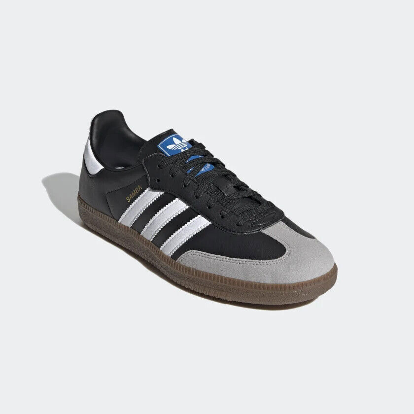Adidas Samba Vegan Black White Sneakers H01878 US 5.5# | eBay
