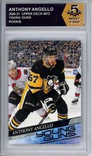 HCWPP - 2020-21 Upper Deck YG #472 Anthony Angello Graded Rookie RC - 294350