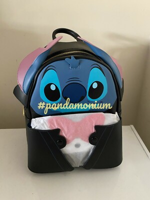 LOUNGEFLY DISNEY LILO & STITCH VAMPIRE STITCH COSPLAY MINI  display picture 2