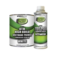 Automotive Hi-Build 2K Urethane Primer/Sealer White QUART Kit, SS-2950W/2790A-Q