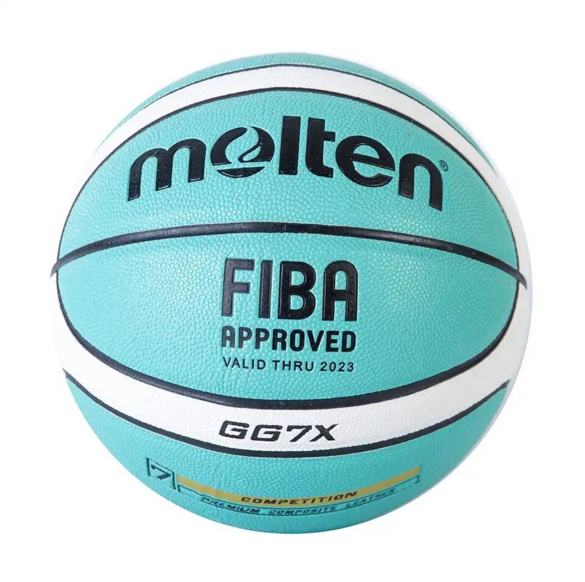 Ballon De Basket Molten GM7X - Certification Officielle FIBA - Taille 7 - Cuir - Neuf