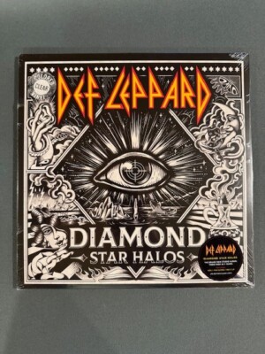 Def Leppard - Diamond Star Halos - Sealed - LTD Clear Colored - 180 Gram - Mint