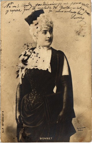 CPA Motorhaube THEATERSTARS (1331601)