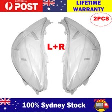 L+R Headlight Lens Cover Replacement For Subaru Outback Liberty 2010-2014 AU
