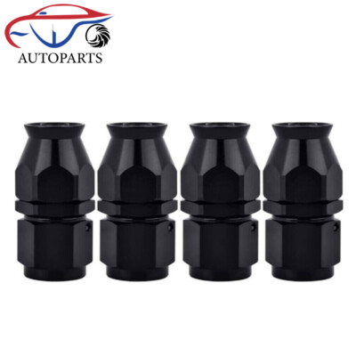 4AN 6AN 8AN 10AN 12AN Straight PTFE Hose End Fitting for PTFE Hose Only 